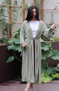 Kaftan Sewing Pattern | Long Robe Pattern | Kimono | Easy Beginner Pattern + Easy Illustrated Tutorial | XXS - XXL | A0, A4 & US Letter - Etsy