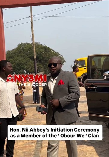 Initiation Ceremony of Lawyer Michael Nii Abbey