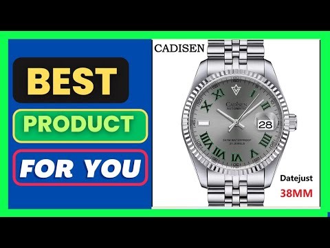 CADISEN 38MM Men's Automatic Mechanical Watch Luxury