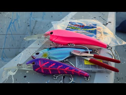 How To Rig Nomad Madmacs and Nomad DTX With Single Strand Wire