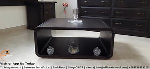 2.9K views · 27 reactions | A gorgeous 殺coffee table that's almost as good as a nice cup of coffee☕☕. With its streamlined 3D frame, a rustic wood top and a big hollow design. Finished in a black hue for a touch of industrial appeal, while the lower shelf provides a convenient space to tuck away reading pleasures. This is style in a box朗 | Home Vision Furniture | Facebook