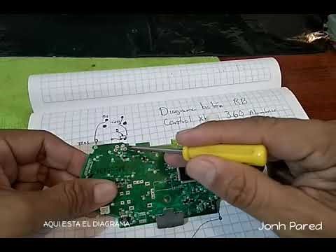 DIAGRAMA BOTÓN RB CONTROL XBOX 360