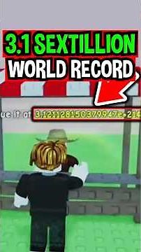 WORLD RECORD SEXTILLION VALUE in Roblox Grow a Garden..