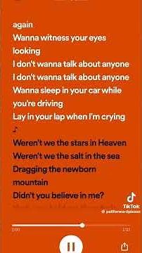 this song always makes me cry "i wanna kiss, kiss your eyes again"💔
