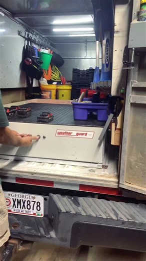 Nouveau toolbox Weatherguard Packrat dans le camion