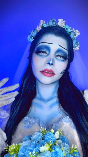 20 reactions · 4 comments | Corpse bride 懶 #corpsebride #creativemakeup #halloweenmakeup #foryou #transition #reel #Halloween | Sharmeen Auntu | Facebook