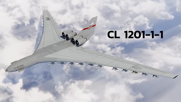 Lockheed CL‑1201 – The Nuclear-Powered Warship That Might Have Soared