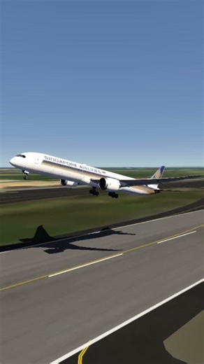 Aerofly FS Global | Boeing B787-10 | Singapore Airlines | Takeoff at Singapore