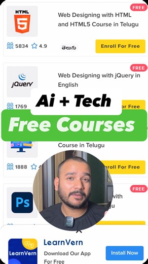 𝗥𝗮𝗮𝗷 𝗠𝗶𝘀𝗵𝗿𝗮 | 𝗧𝗲𝗰𝗵 & 𝗔𝗶 𝗘𝘅𝗽𝗹𝗮𝗶𝗻𝘀 | 🚀 Free Online Courses for Students! Want to learn Website Development, AI Tools, or even Personality Development – for FREE? 🤯 💡 Visit... | Instagram