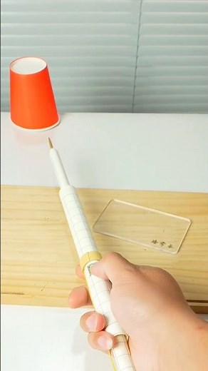 DIY Paper Launcher | Fun Pencil Toy for School Games #origami #diy #craft #masti #schoolfun #games
