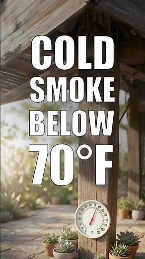 The "Ice Baffle" Hack for Cold Smoking Above 70°F!