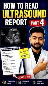 abdominal ultrasound Report Explained|| part-4||#ultrasound