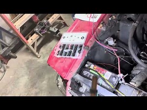 66 mustang Fitech fuel injection installation.