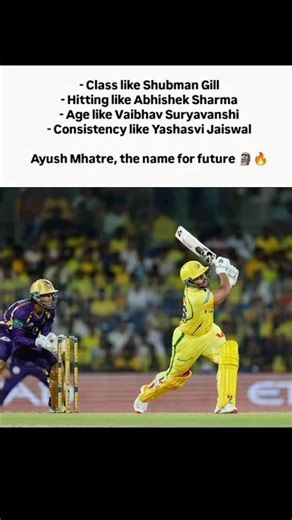 Ayush Mhatre 🔥 Future Star? Class like Shubman Gill | Power like Abhishek Sharma 💥