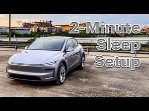 Sleeping in the Refreshed Model Y: Quick, Practical Setup
