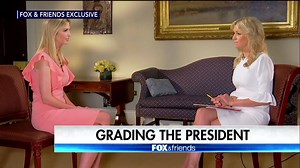 Ivanka Trump during a Fox & Friends interview with Ainsley Earhardt on what grade she would give her father: "I'm slightly biased but definitely an A." http://fxn.ws/2taxyBC | Fox News