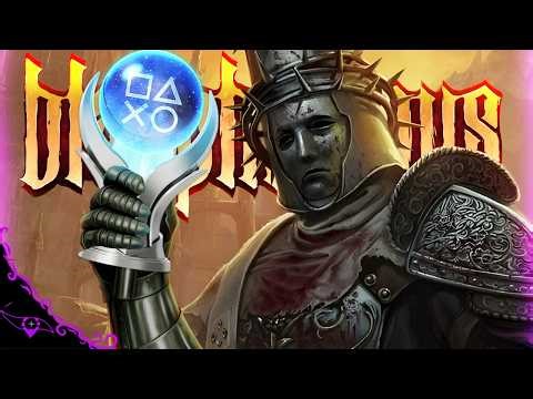 The Platinum trophy for BLASPHEMOUS is RELIGIOUSLY AMAZING...