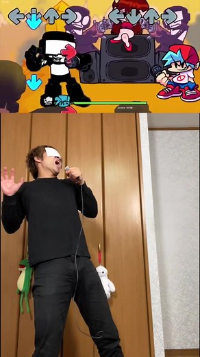 このゲーム詳しく知らないけどこのキャラはメッチャ強いらしい😈 This character is strong‼︎ #内山さん #uchiyamasan #FNF #フライデーナイトファンキン