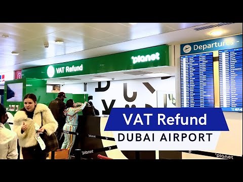 How to Claim Your VAT Refund Hassle-Free at Dubai Airport // Dubai Shopping Tax Refund- full detail