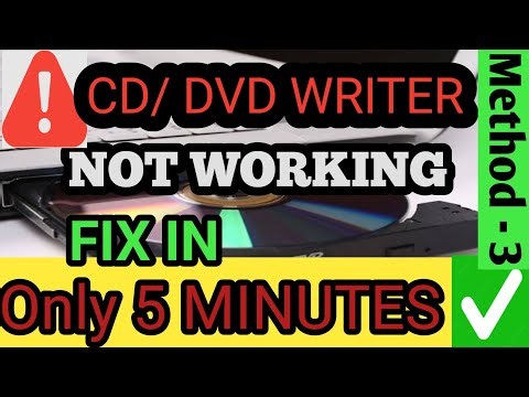 DVD Writer #NotWorking On CPU | DVD Writer Not Showing in computer I Drive not Recognized Method -3