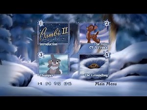 Bambi II (2006) DVD Scene Selection Menu (Winter)