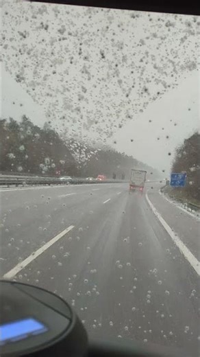 Schneesturm Tief "Elli" Deutschland 2026 #autobahn #berlin #brandenburg #germany #bus #drive