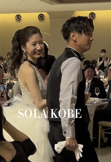 ロマンチックなナイトウェディングのスタイル