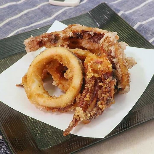 食べだしたら止まらない！ イカの唐揚げのレシピ動画・作り方 | デリッシュキッチン