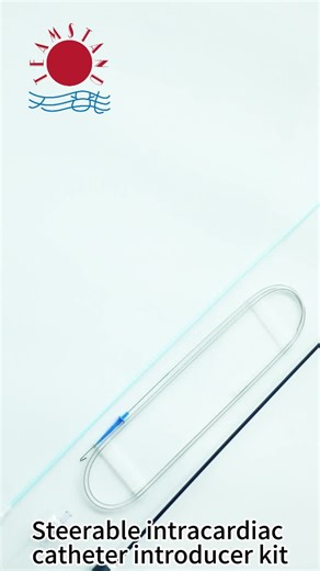 Medical steerable intracardiac catheter introducer kit #medicalconsumables #medicalsupply #medicaldevice #steerableintracardiaccatheter