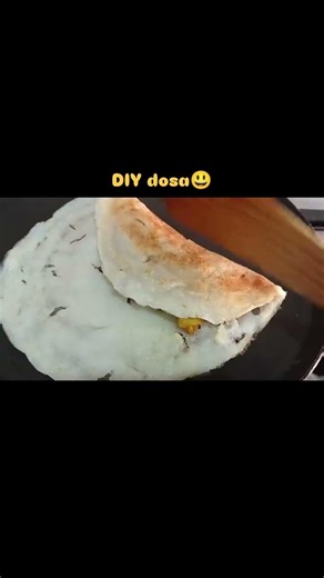 Making dosa with leftover rice 🤪. #food #easynutrition #cooking