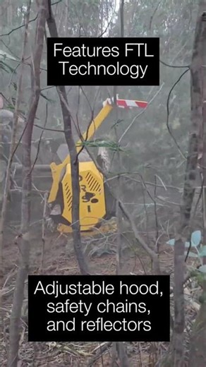 SS‑FORREST Compact forestry mulcher