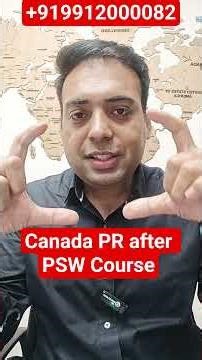 Canada PR after PSW Course