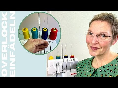 Threading an overlock machine: It's really easy!