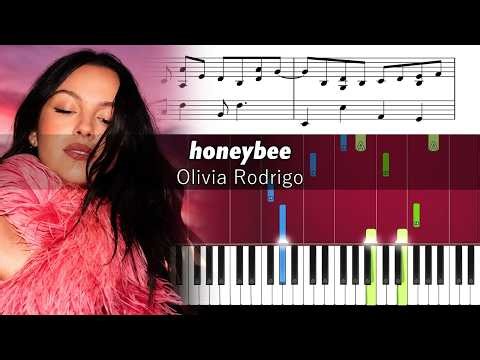 Olivia Rodrigo - honeybee - Accurate Piano Tutorial with Sheet Music