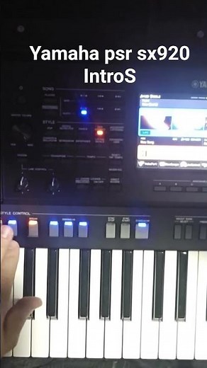 Yamaha psr sx920 demo