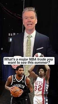 What’s a major NBA trade you want to see this summer? 🤔 #nba #trade #lamelo #kyrie #timberwolves