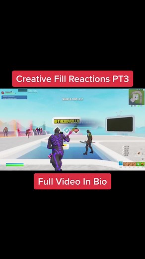 Hacking in Fortnite: Creative Fill Reactions Explained
