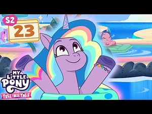 Tell Your Tale | Slide for your Lives | DOUBLE EPISODE | My Little Pony | Cartoon