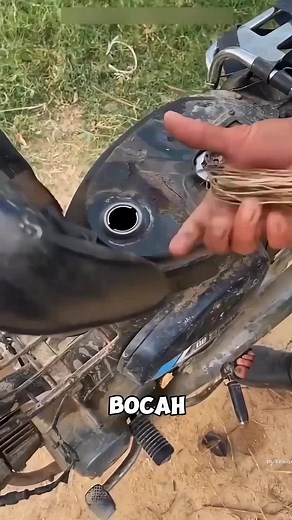 Cara Buat Api dengan Bensin dan Kabel Motor