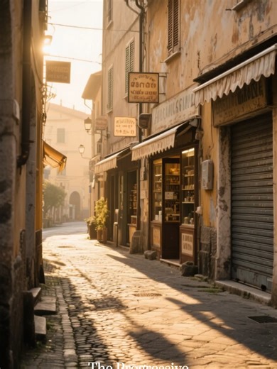 Destiny of shops in Italian villages