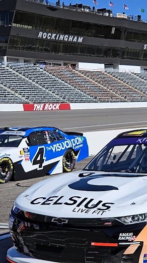 XFINITY CARS SWARM OUT for their first test hit on THE ROCK! Testing today in preparation for the #NASCAR racing return at Rockingham Speedway. Get your tickets for April 18th & 19th at https://racetherock.com/tickets/ | Monday Morning Racer