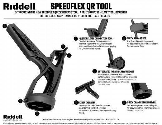 Riddell Quick Release Tool