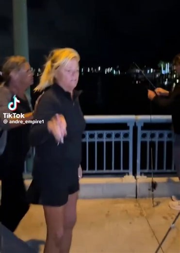 MAGA mama threatens to call ICE—on people speaking Spanish while fishing."You go back to your country you illegal immigrants!" she yells."I can't wait until Trump deports you!""You're just a nasty old bitch who's sucking from my system," screams attacking an elderly woman."You've never paid one dime in taxes here, did you?""Go home—leave my country!"Incident occurred on the Riviera Beach side of Singer Island in Palm Beach County, Florida.