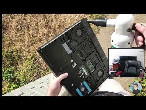 Alienware 15 R3 laptop battery replacement and an Inspiron 7520 laptop not booting into Windows