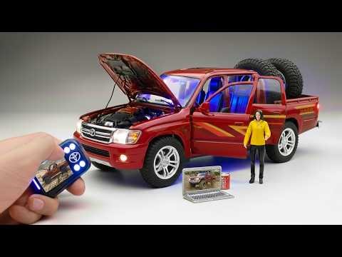 Unboxing of Scale Model Toyota Hilux Car 1:18 | Diecast Model Car | Miniature Diecast Auto