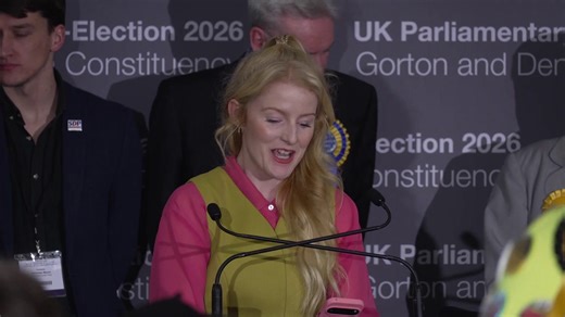 Hannah Spencer's speech in full as Greens win Gorton and Denton by-election