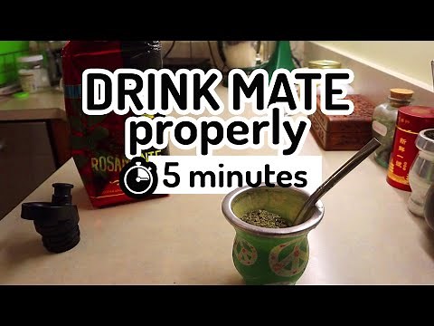 🧉 How to Drink Mate Properly (out of a gourd) Drink Mate Instructions