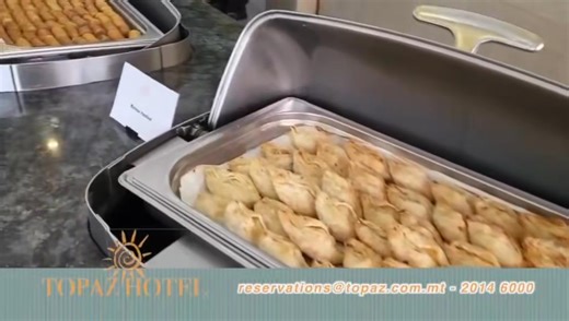 Topaz Hotel Breakfast Buffet and Maltese Night Buffet | F living