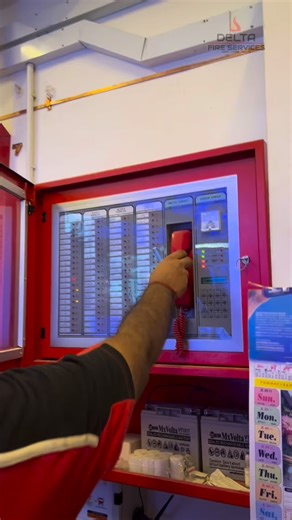 A fireman intercom system is a crucial two-way, life-safety communication tool for high-rise buildings and factories, enabling direct voice contact between a main control panel and strategically located remote handsets on each floor. #reels #viral #study #malaysiatiktok #onthisday | Delta Fire Services