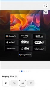 Haier 139 cm (55 inch) Ultra HD (4K) LED Smart Google TV 2025 Edition